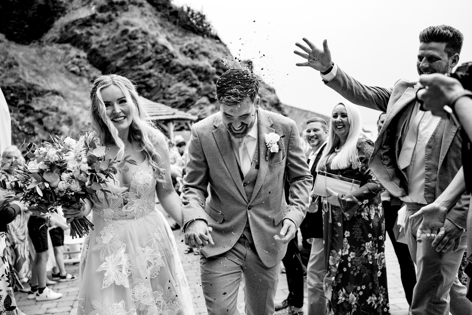 confetti wedding