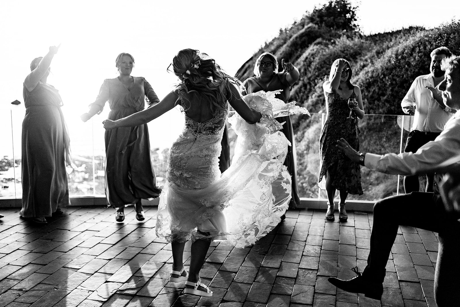 Wedding dancefloor - yeti - devon - wedding 38.jpg