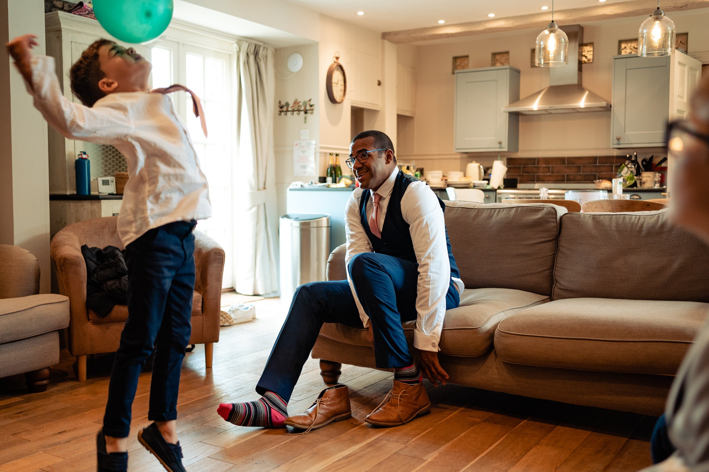 groom - son - ballon - wedding - devon.jpg