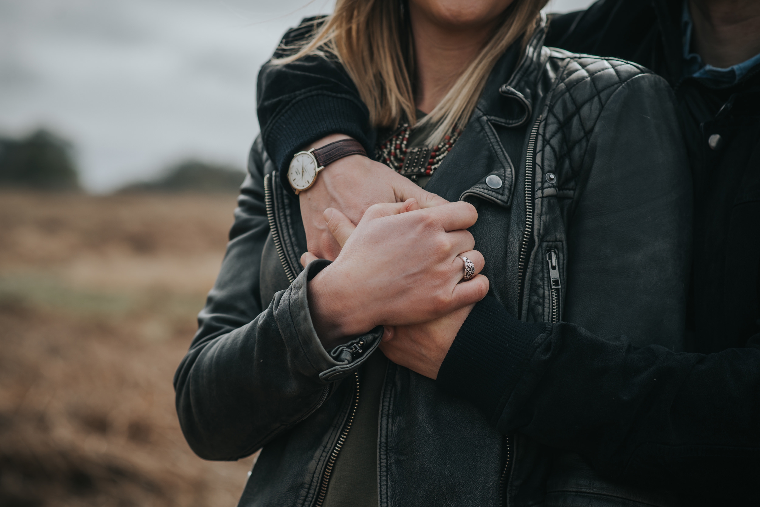 richmond park london engagement shoot