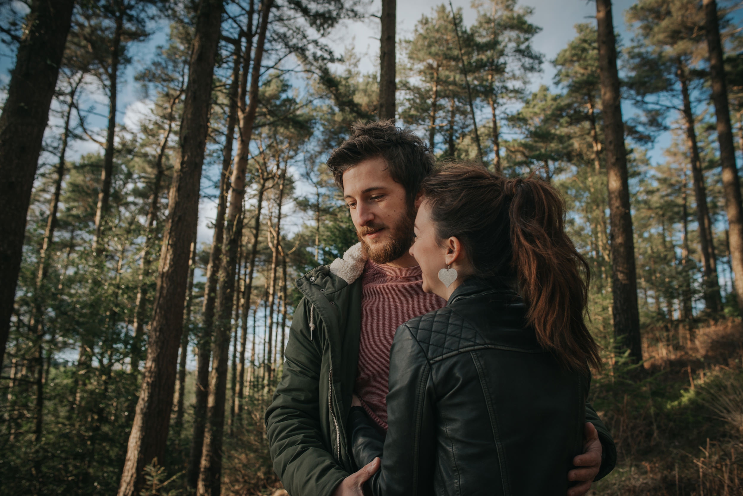 forest engagement shoot haldon forest
